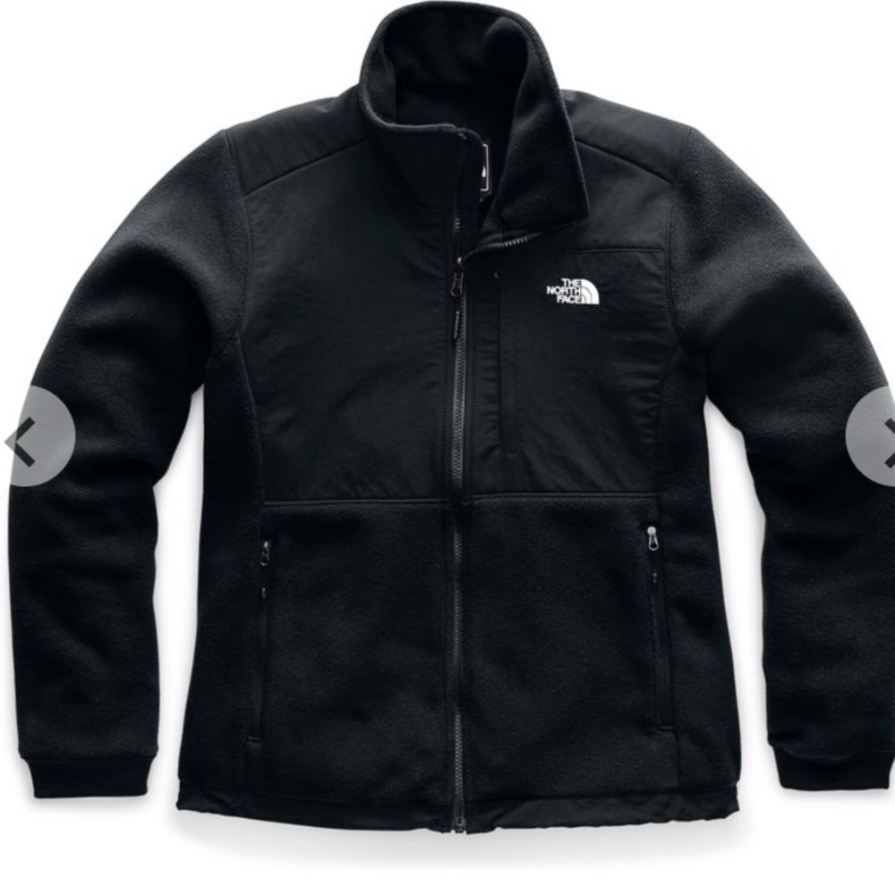 womens black XL north face denali jacket